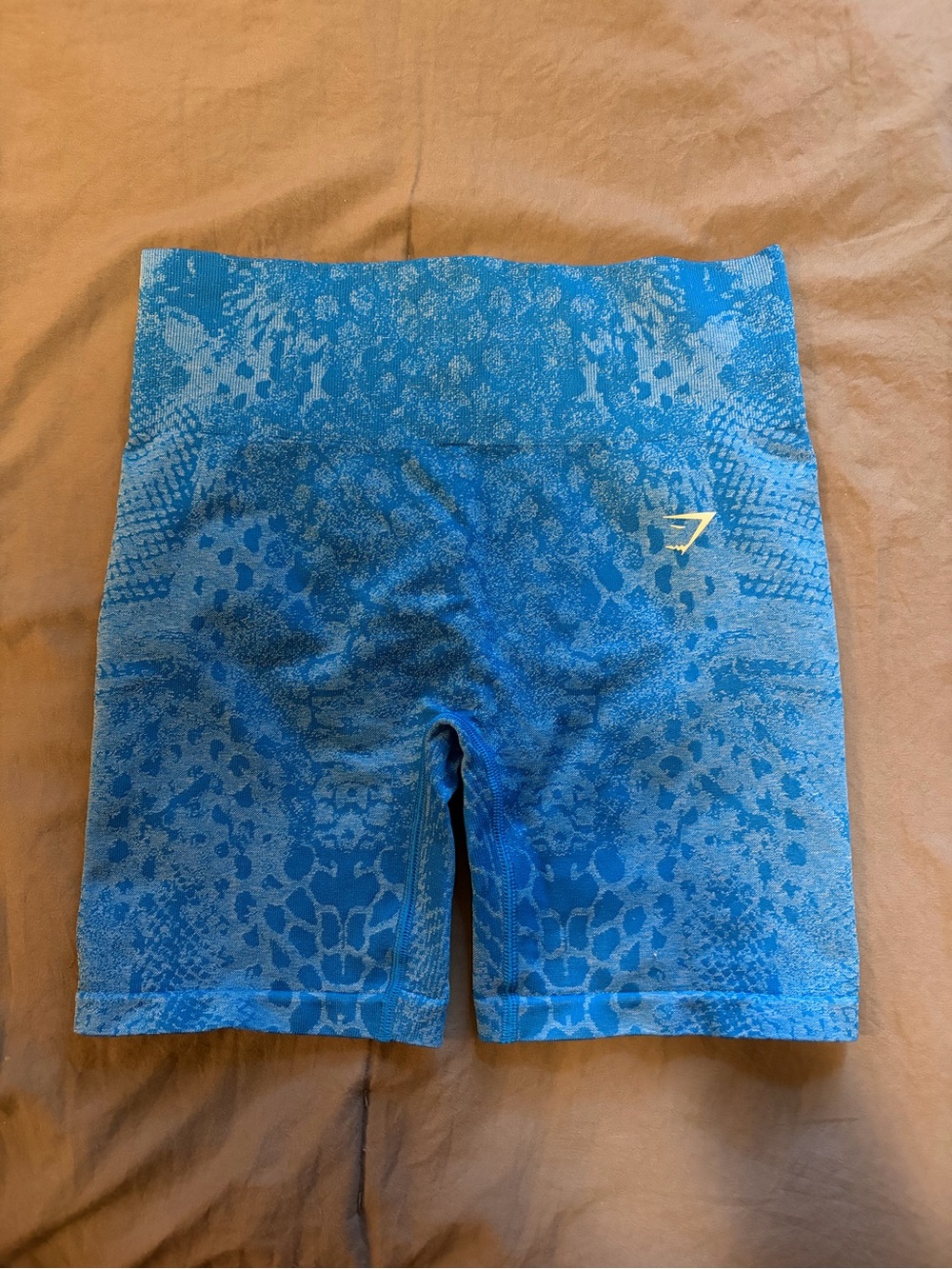 Gymshark barbell blue adapt animal x Whitney seamless shorts - Picture 3 of 4